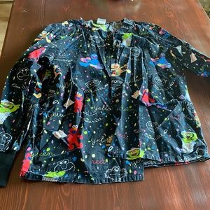 Pediatric scrub jacket